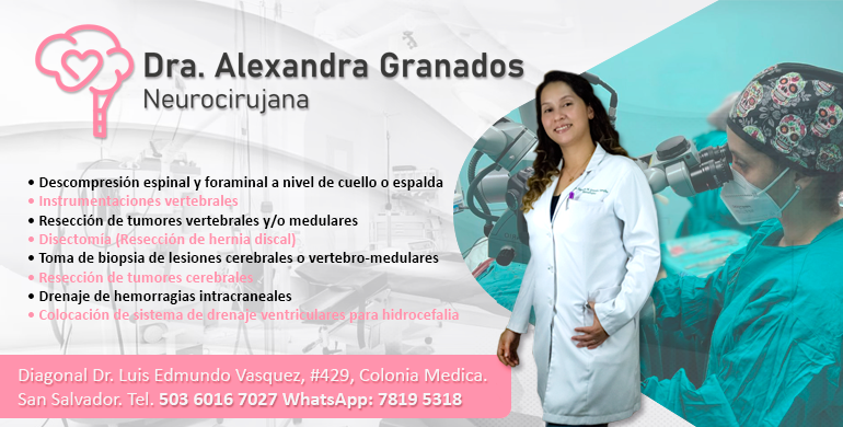 doctora alexandra granados neurocirujana